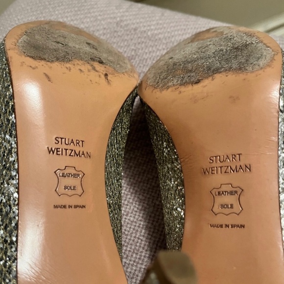 Stuart Weitzman glitter pumps (7.5) - Picture 3 of 5